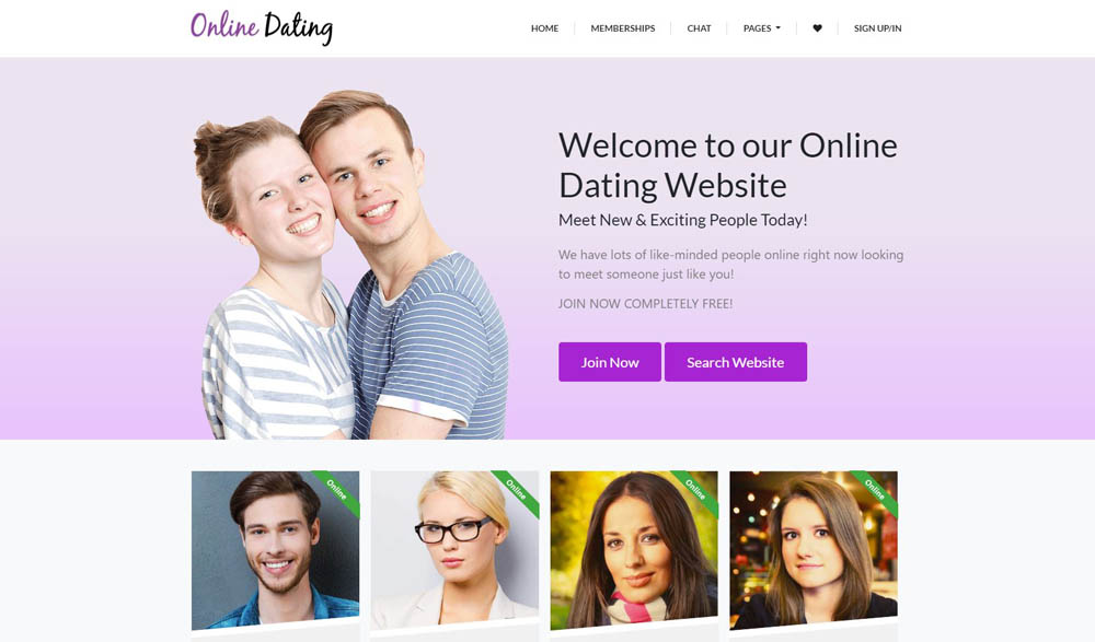 online dating script