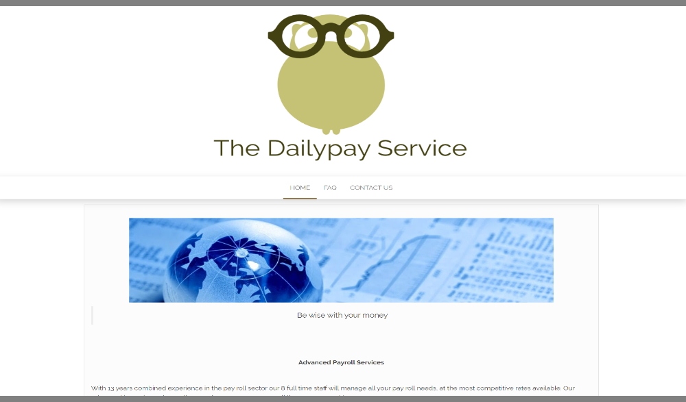 The DailyPay Service Layout