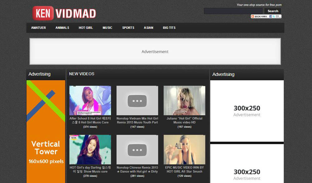 VidMad Layout