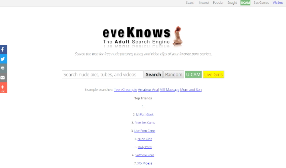 Top Free Porn Search Engines