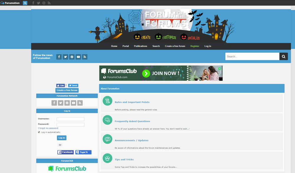 Forumotion Layout