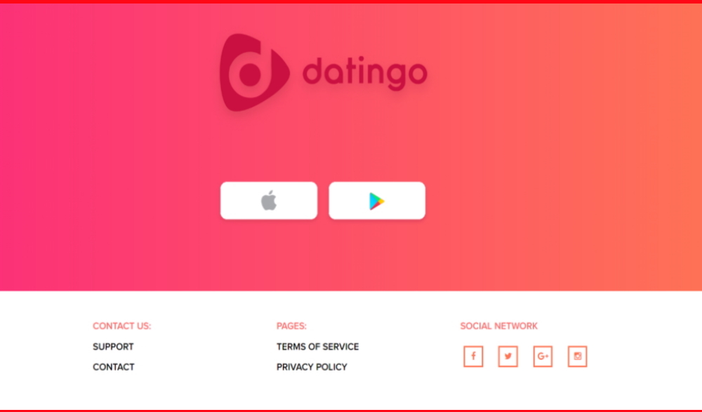 Datingo Layout