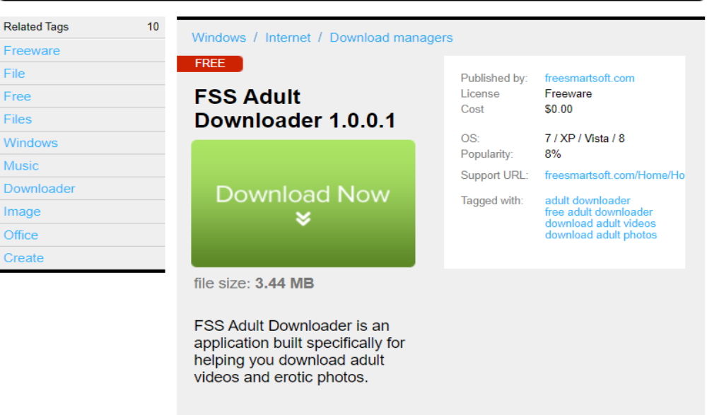 FFS Adult Downloader Layout